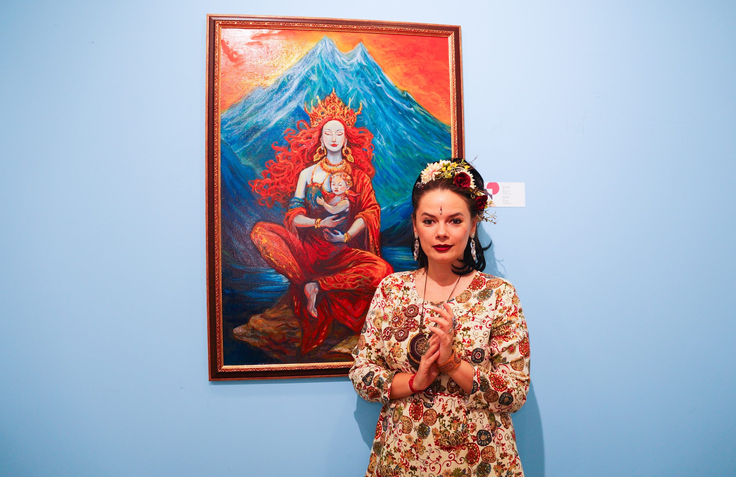 Мария Смолина : «Я пишу портреты богинь»